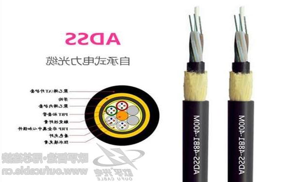 遂宁市欧孚24芯ADSS光缆厂家价格批发 国标光缆-质量保证